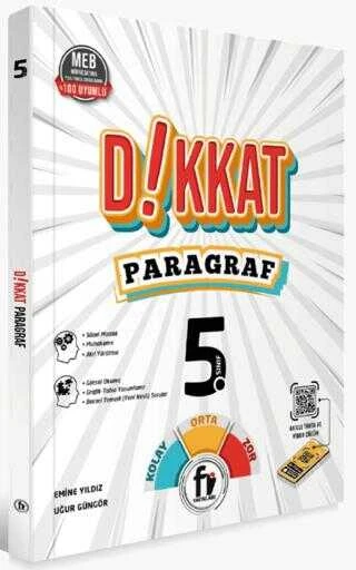 Fi Yayınları 5. Sınıf Dikkat Paragraf Soru Bankası ürün görseli 1