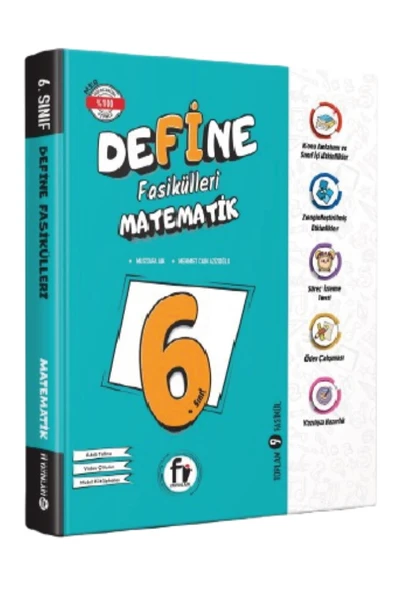 Fi Yayınları Maarif Model 6. Sınıf Define Matematik Konu Anlatımlı Fasikülleri ürün görseli 1