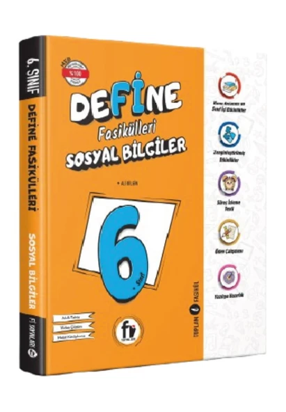 Fi Yayınları Maarif Model 6. Sınıf Define Sosyal Bilgiler Konu Anlatımlı Fasikülleri ürün görseli 1