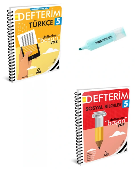 5.Sınıf Türkçe Ve Sosyal Bilgiler Akıllı Defterim (Yeni Müfredat) ürün görseli 1