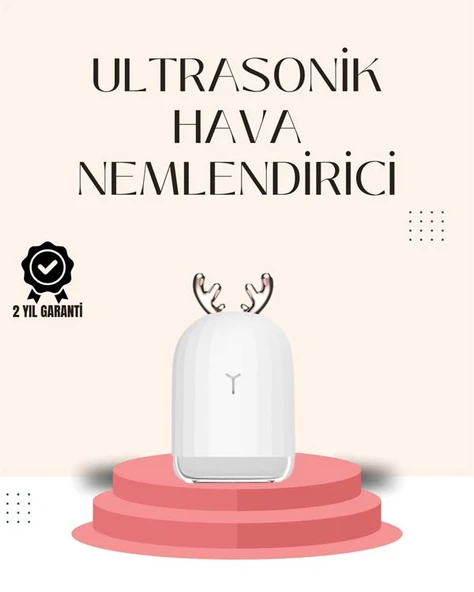 USB Şarjlı Mini USB Nemlendirici LED Işıklı Masaüstü Cihaz ürün görseli 1