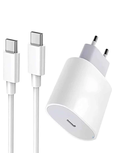 20W İPHONE 15/15 PRO MAX UYUMLU ŞARJ ALETİ ürün görseli 1