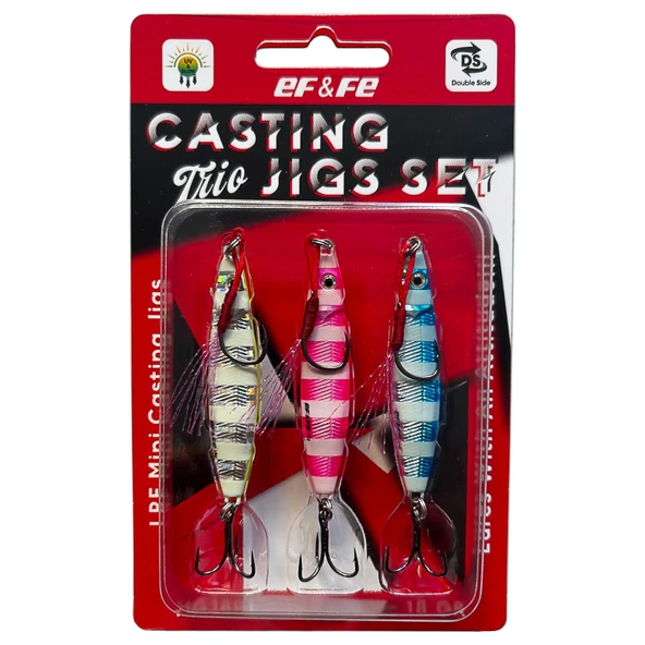 Effe Psycho Sprat 18gr Metal Jig Yem Mix ürün görseli 1