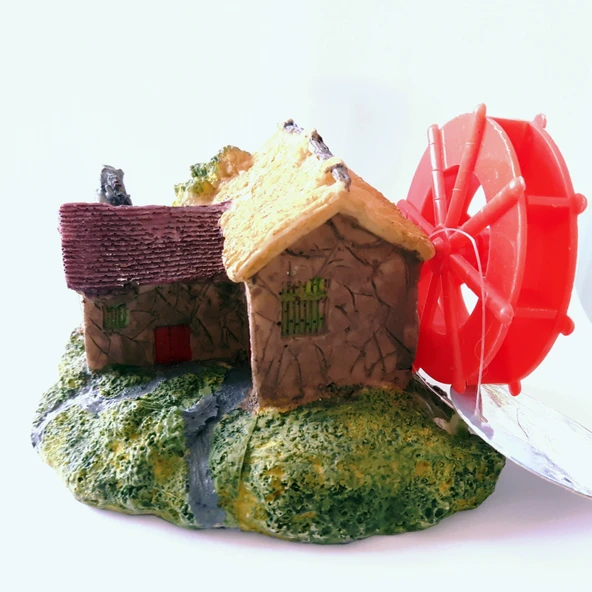 Fatih Pet Akvaryum Değirmen Figür 11 x 8 x 5 CM ürün görseli 1