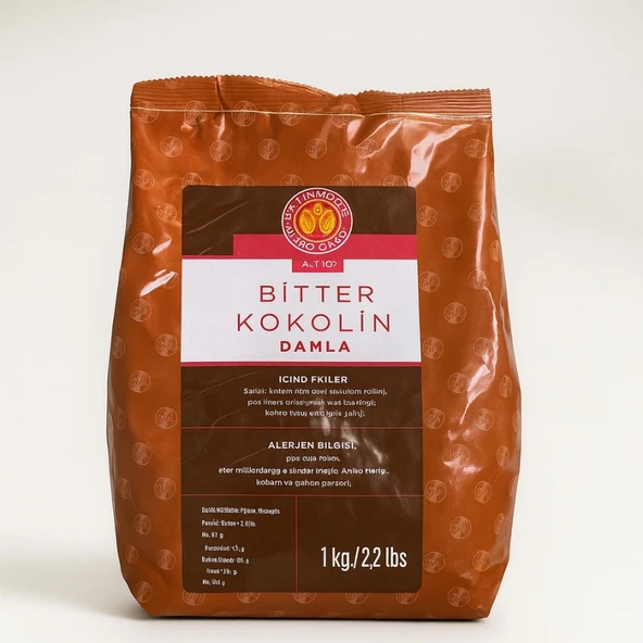 ALTINMARKA BİTTER DAMLA KOKOLİN  1 KG ürün görseli 1