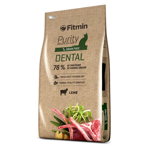 Fitmin Purity Dental Taze Kuzu Etli Yetişkin Kedi Maması 1,5 Kg ürün görseli 1