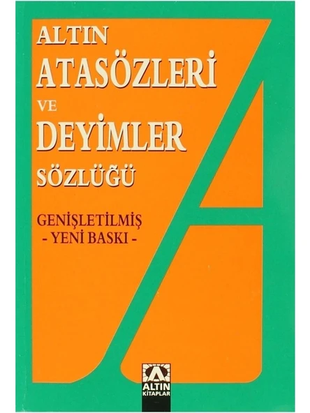 Altın Kitaplar Atasözleri Ve Deyimler Sözlüğü Ülkü Kuşçu - Ülkü Kuşçu ürün görseli 1