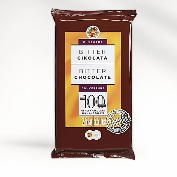 ALTINMARKA BİTTER KUVERTÜR  2,5 KG (ALT 558) ürün görseli 1