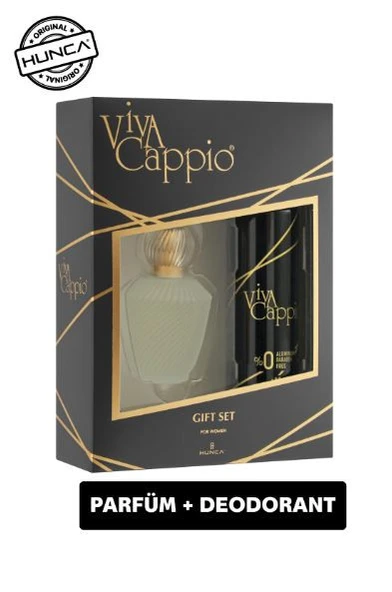 Viva Cappio 60 ml edt+150 ml Kadın Deodorant Set ürün görseli 1