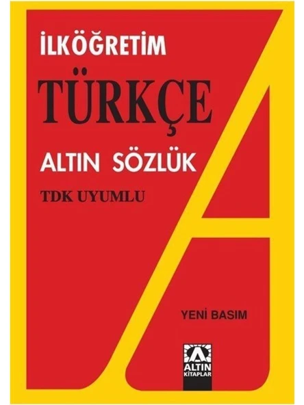 Altın Kitaplar Türkçe Ilköğretim Sözlüğü ürün görseli 1