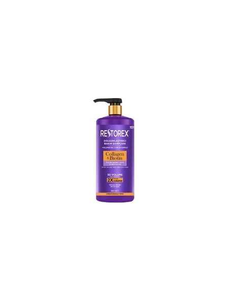 Restorex Collagen & Biotin Şampuan 900 ml Tüm Saç Tipleri İçin ürün görseli 1