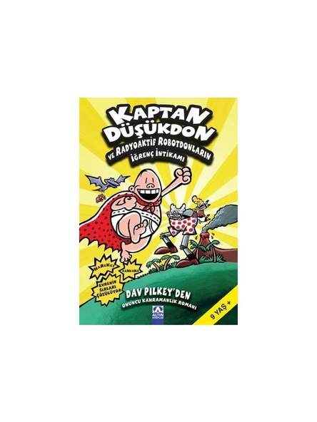 Kaptan Düşükdon ve Radyoaktif Robotdonların İğrenç İntikamı - Dav Pilkey ürün görseli 1