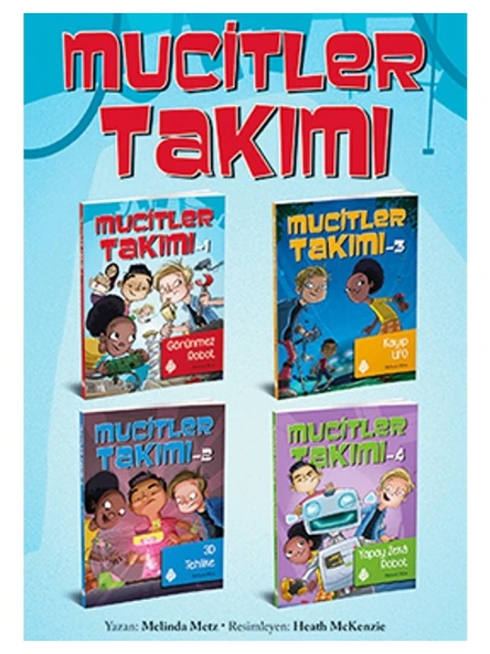Mucitler Takımı Seti(4 Kitap) ürün görseli 1