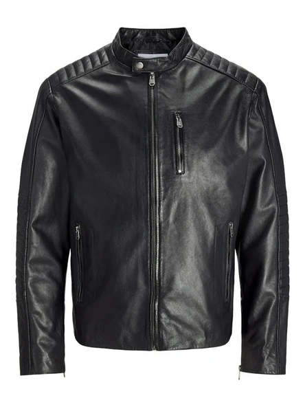 Jack Jones Lıam Lamb Leather Hakikii Deri Erkek Ceket 12269629 ürün görseli 1