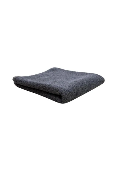 Kuaförler İçin Yüksek Emici A Kalite Baş Havlusu 90x50 cm Gri ürün görseli 1