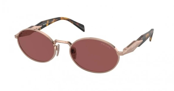 Prada PR 65ZS ZVN20I Pale Gold-Light Purple Kadın Güneş Gözlüğü ürün görseli 1