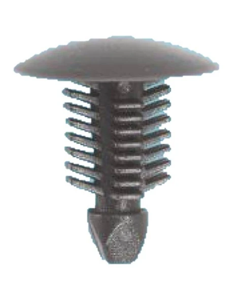 ÜNİVERSAL DÖŞEME KLİPSİ GRİ 9×24×18 SAYK5002 12 ADET ürün görseli 1