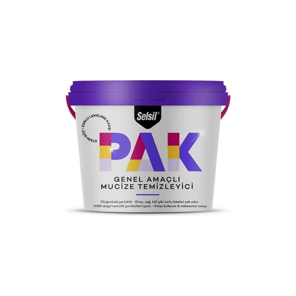 Selsil Pak Genel Amaçlı Mucize Temizleyici 500 gr ürün görseli 1