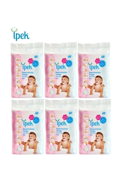 İpek Bebek Temizleme 60 Adet X 6 Paket ürün görseli 1