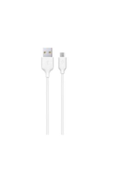Ttec Micro Usb Şarj Kablosu Beyaz 120CM ürün görseli 1