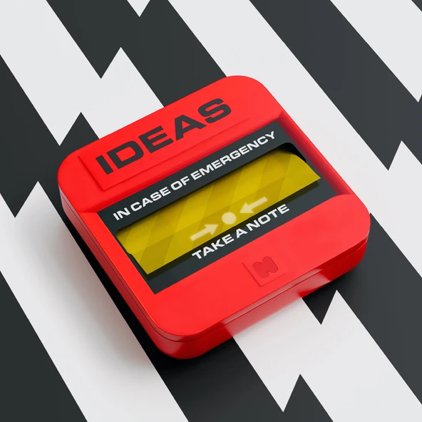 Mustard Emergency Şeffaf Yapışkanlı Not Kağıdı - Resim 2
