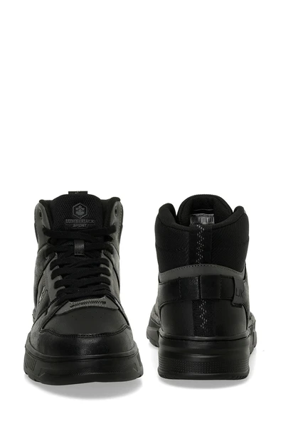 MIDI HI 4PR Siyah Erkek Sneaker - Resim 5