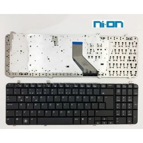 Nion Hp 9J.N0Y82.M0G uyumlu Notebook Klavye (Siyah TR) ürün görseli 1