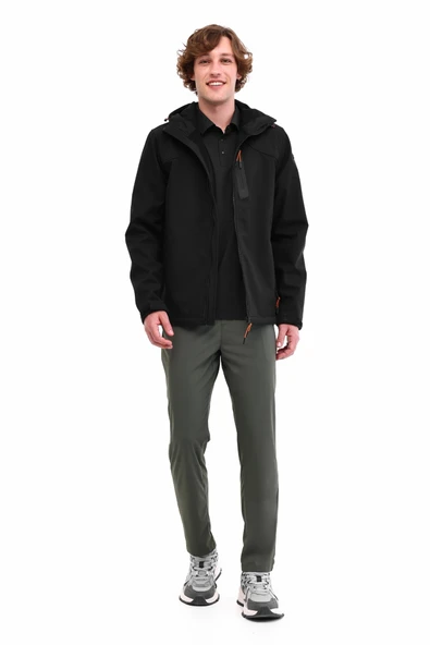 ML NEW TREND 1GT17 5PR Siyah Erkek Softshell - Resim 3