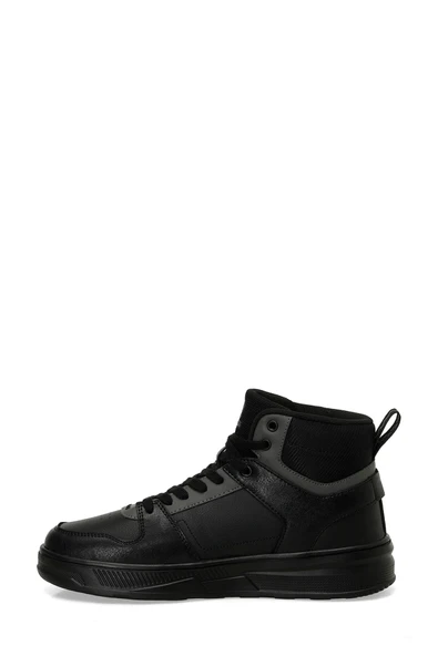 MIDI HI 4PR Siyah Erkek Sneaker - Resim 3