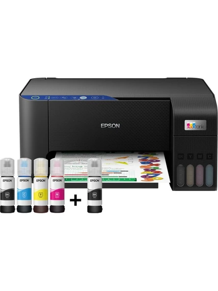 EPSON Ecotank L3251 Fotokopi+Tarayıcı+Wifi Tanklı Yazıcı ürün görseli 1