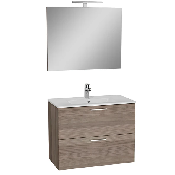 VitrA Mia 75101 Banyo Dolabı Seti Çekmeceli 80 cm Cordoba ürün görseli 1
