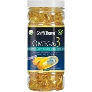 Shiffa Home Omega 3 Balık Yağı 1000 mg 200 Softjel Kapsül ürün görseli 1