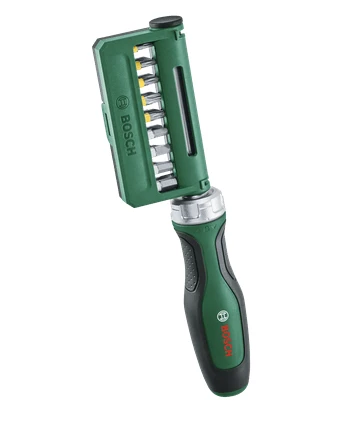 BOSCH Cırcırlı Tornavida Seti 18+1 Parça ürün görseli 1