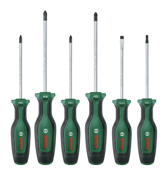 BOSCH 6 Parça Tornavida Takımı (1600A027PM) ürün görseli 1