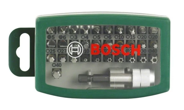 BOSCH 32 Parça Vidalama Bits Uç Seti - Resim 2