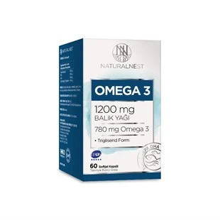 Naturalnest Omega 3 60 Kapsül ürün görseli 1