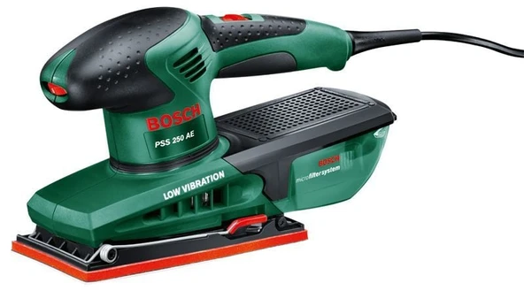 BOSCH PSS 250 AE Titreşimli Zımpara Makinası ürün görseli 1