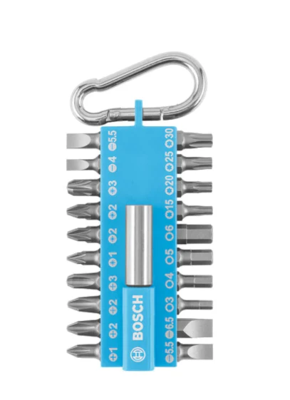 BOSCH 21 Parça Kancalı Bits Uç Seti Mavi (2607002822) ürün görseli 1