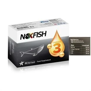 Noxfish Balık Yağı Omega-3 EPA DHA 30 Yumuşak Kapsül ürün görseli 1