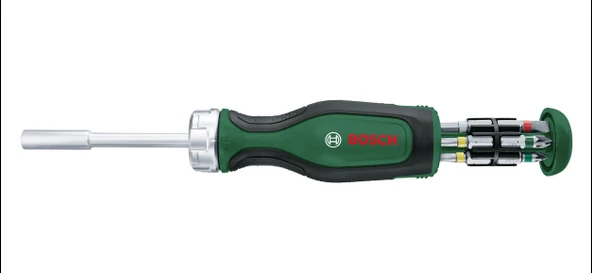 BOSCH 12 Parça Cırcırlı Tornavida Seti (1600A027PP) ürün görseli 1