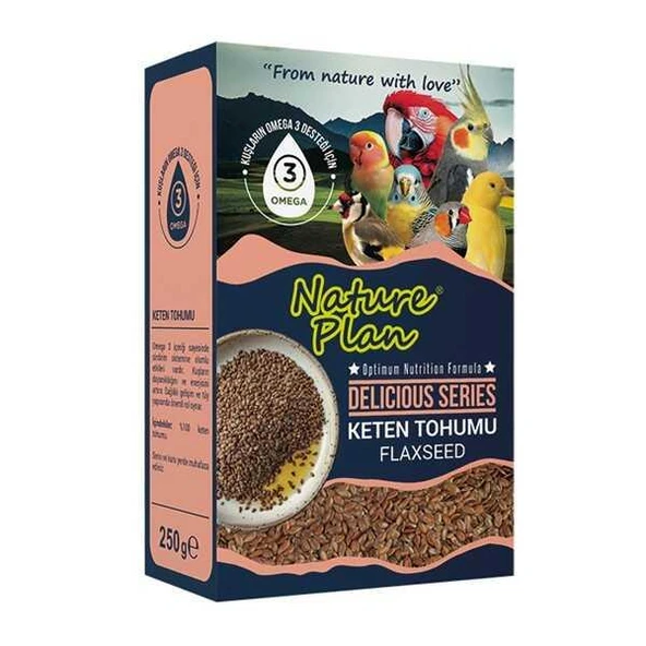 Nature Plan Delicious Serisi Keten Tohumu 250 gr ürün görseli 1