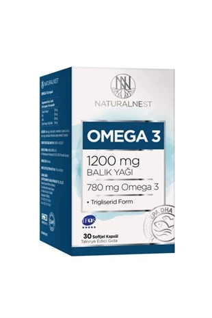 Naturalnest Omega 3 30 Kapsül ürün görseli 1