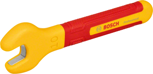 BOSCH Profesyonel İzoleli 1000 Volt Çatal Ağız Tek Anahtar 10 mm (1600A02NF0) ürün görseli 1