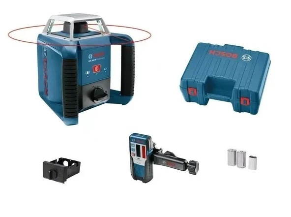 BOSCH GRL 400 H Rotasyon Lazerli Nivo Seti 400 mt Mesafeli ürün görseli 1