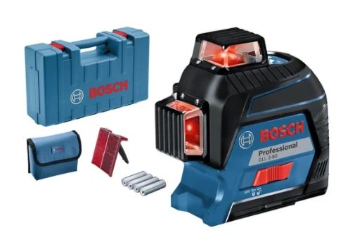 BOSCH GLL 3-80 Lazer Terazi 360 Derece ürün görseli 1