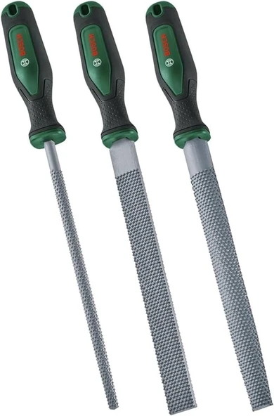 BOSCH Ahşap Törpü Eğe Seti 3 Parça ürün görseli 1