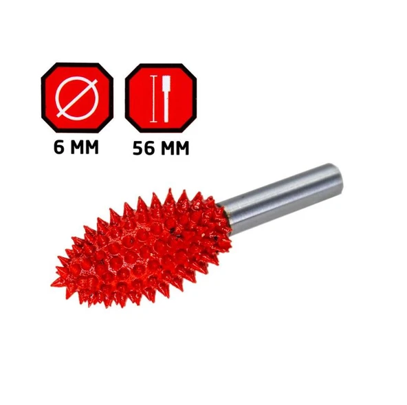 ROX WOOD Karbür Alev Tip Törpü 18mm ürün görseli 1