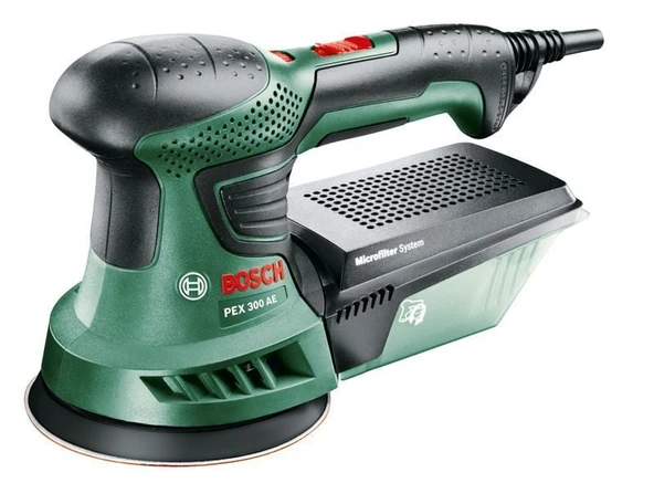 BOSCH PEX 300 AE Eksantrik Zımpara Makinası 270 Watt ürün görseli 1