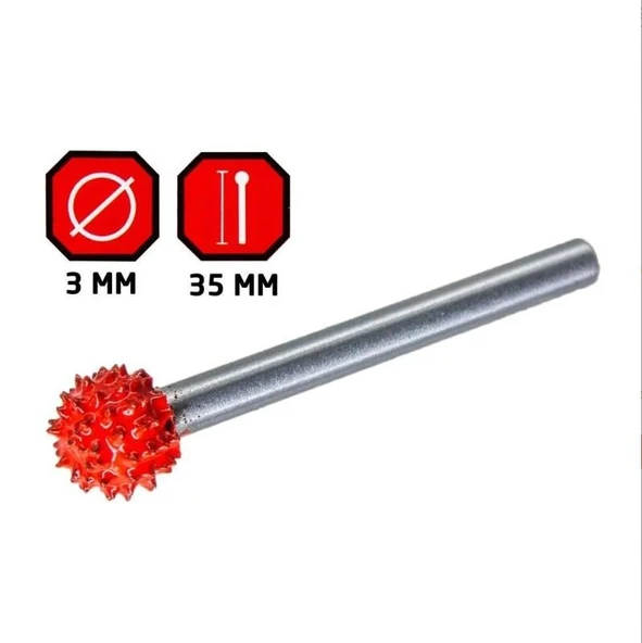 Rox Wood 0275 Karbür Yuvarlak Tip Ahşap Şekillendirme Törpü ürün görseli 1