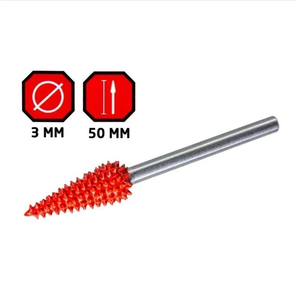 Rox Wood 0277 Karbür Kısa Konik Çam Tip Ahşap Şekillendirme Törpü ürün görseli 1